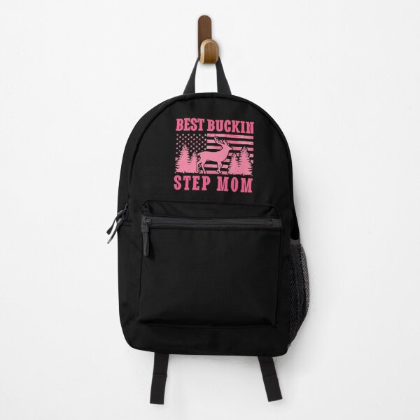 Item preview, Best Bucking Step Mom American Flag Camp Hunting designed and sold by DadJokeDescript.