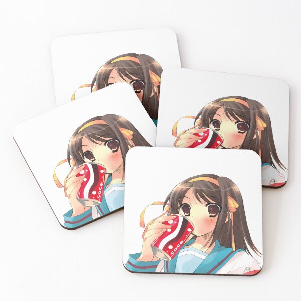 Item preview, Haruhi Coke Coaster designed and sold by Kirashura.