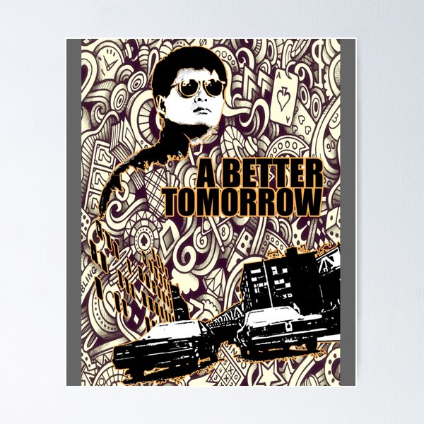 Item preview, A Better Tomorrow  Yun-Fat John Woo Casino Style Background Classic designed and sold by EnricofCoppola.