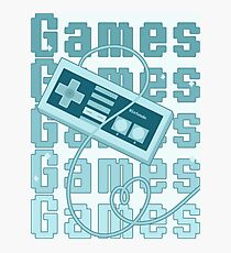 Games!!! Photographic Print