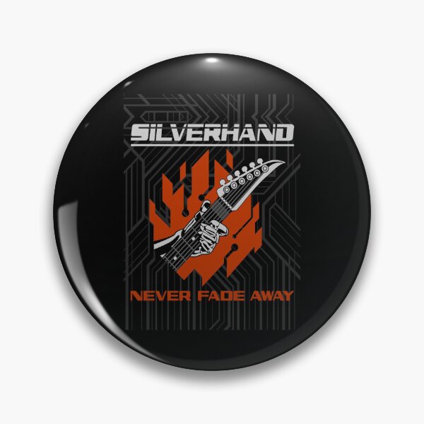 Item preview, Silverhand Never Fade Away Zipped Hoodie designed and sold by evieathena.