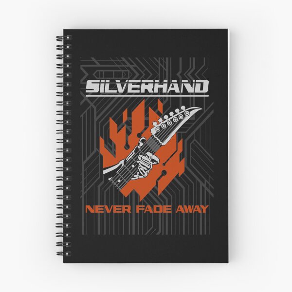 Item preview, Silverhand Never Fade Away Zipped Hoodie designed and sold by evieathena.