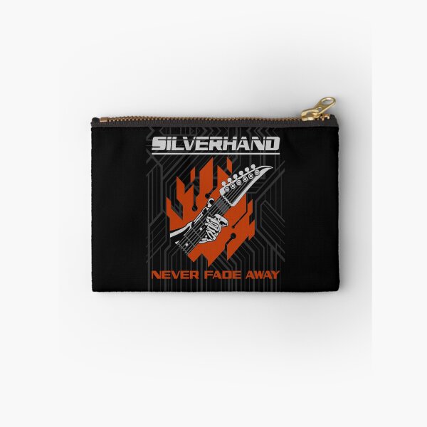 Item preview, Silverhand Never Fade Away Zipped Hoodie designed and sold by evieathena.