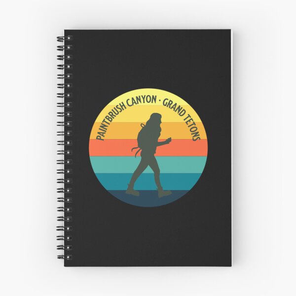 Item preview, Hiking Paintbrush Canyon Grand Tetons Wyoming designed and sold by CattlettArt.