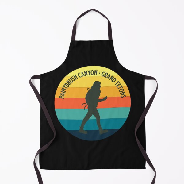 Item preview, Hiking Paintbrush Canyon Grand Tetons Wyoming designed and sold by CattlettArt.