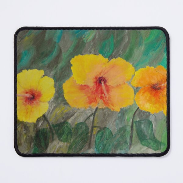Item preview, hibiscus painting by 3 designed and sold by treborbob.
