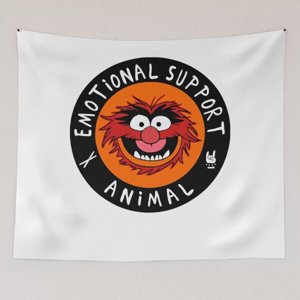 Item preview, emotional support animal  designed and sold by longwordlo.