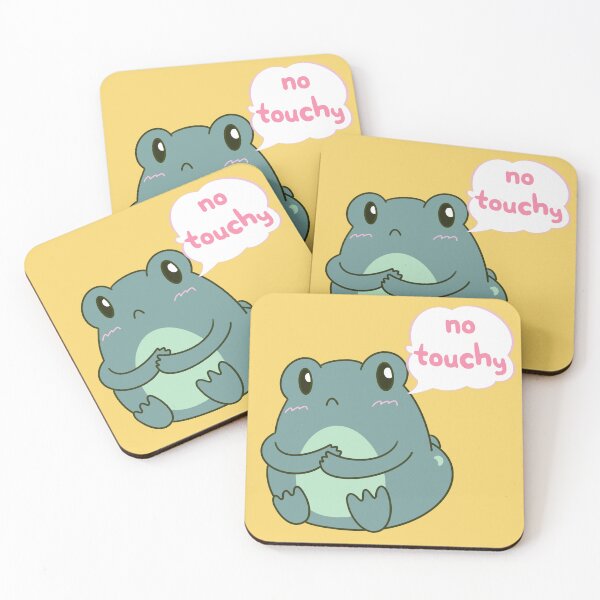 Item preview, No touchy Frog designed and sold by magicalotome.