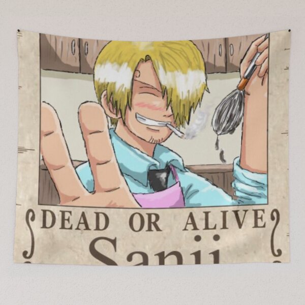 Item preview, sanji wanted poster designed and sold by michaelgoule.