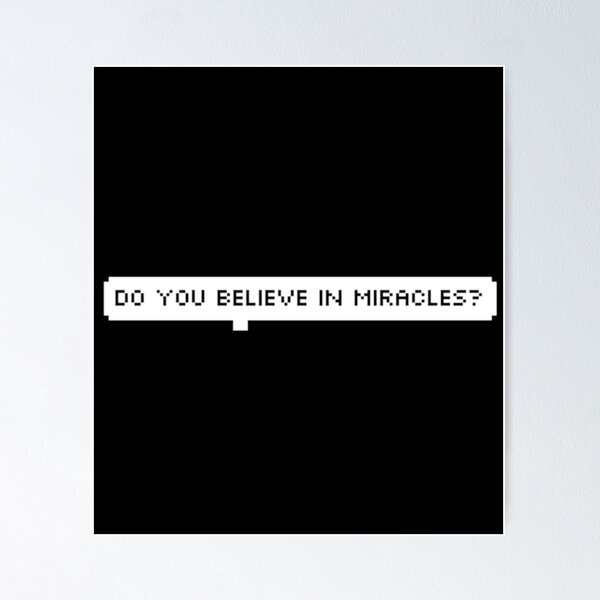 Artikelvorschau, Do You Believe In Miracles Sticker entworfen und verkauft von heajosephgi3.