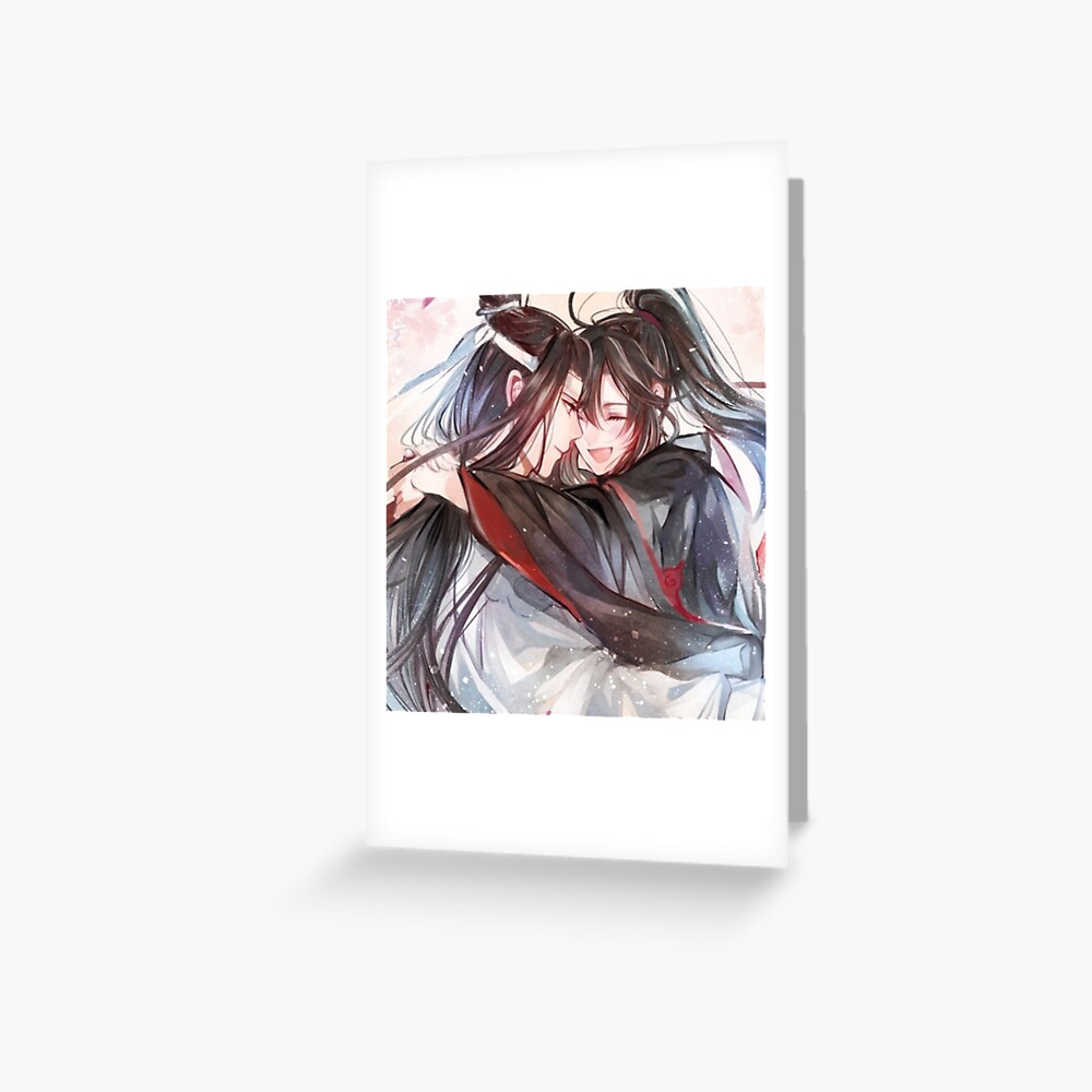 Wei Wuxian and Lan Zhan from the manhua Grandmaster of Demonic Cultivation:  Mo Dao Zu Shi original artwork Poster for Sale by EryaMoon