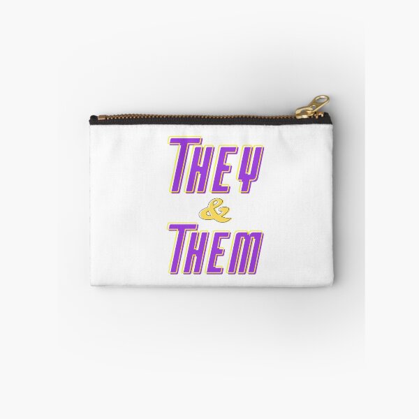 Item preview, They/Them Pronouns designed and sold by RainbowStudios.