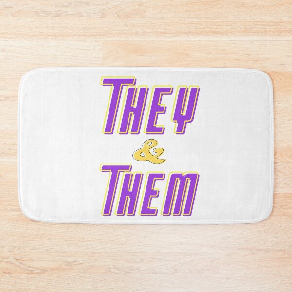 Item preview, They/Them Pronouns designed and sold by RainbowStudios.