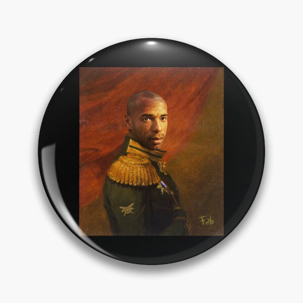 Item preview, Monsieur Commandant Thierry Henry Sticker designed and sold by joannonapk6.