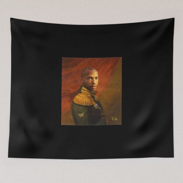 Item preview, Monsieur Commandant Thierry Henry Sticker designed and sold by joannonapk6.