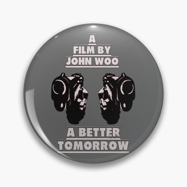Item preview, A Better Tomorrow Black Outline - Chow  Yun Fat - John Woo - Ti Lung - Hong Kong Action Classic T-Sh designed and sold by EnricofCoppola.