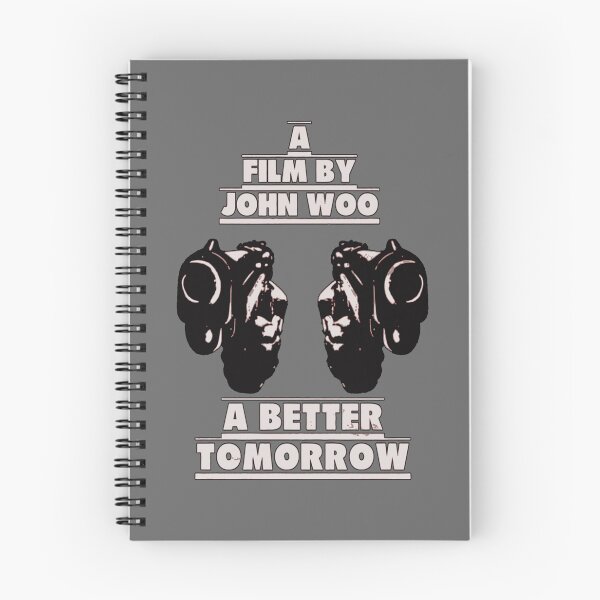 Item preview, A Better Tomorrow Black Outline - Chow  Yun Fat - John Woo - Ti Lung - Hong Kong Action Classic T-Sh designed and sold by EnricofCoppola.