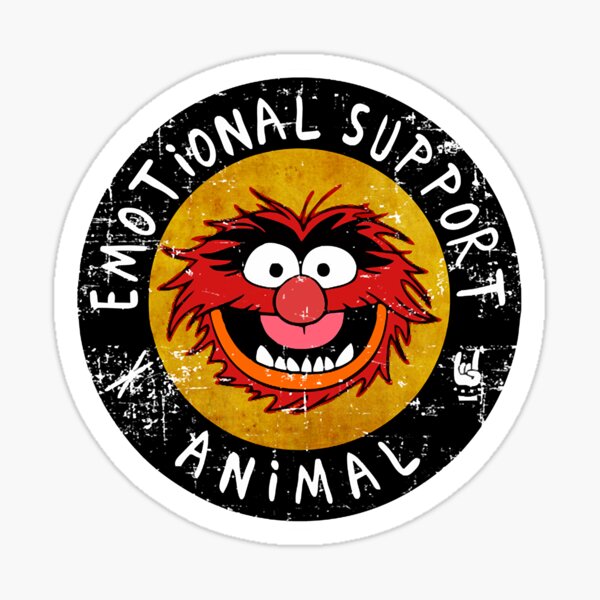 Item preview, Emotional Support animal  designed and sold by longwordlo.