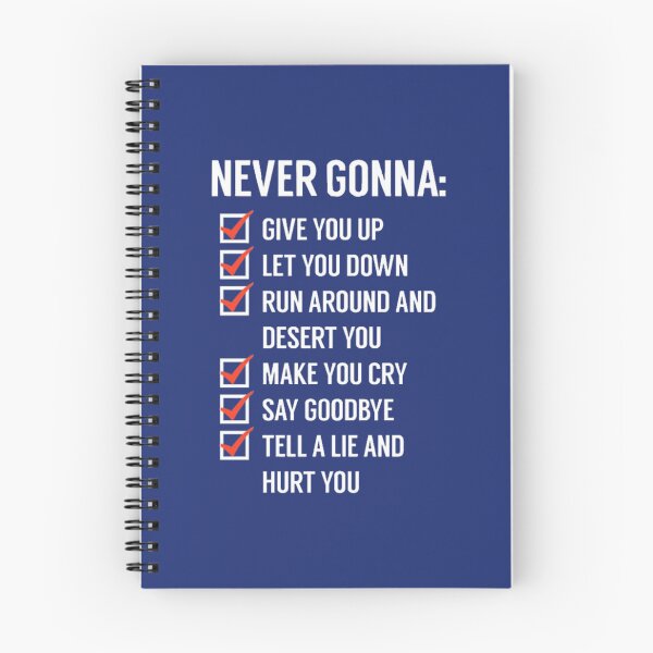Item preview, NEVER GONNA GIVE YOU UP designed and sold by IllustrationSh.