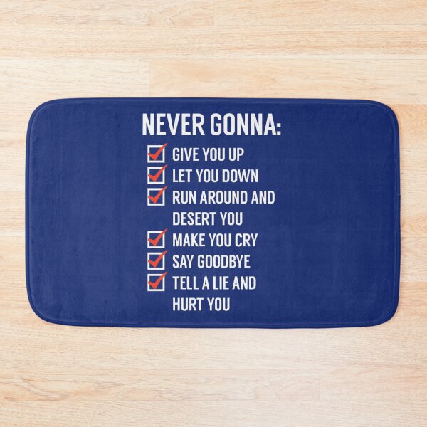 Item preview, NEVER GONNA GIVE YOU UP designed and sold by IllustrationSh.