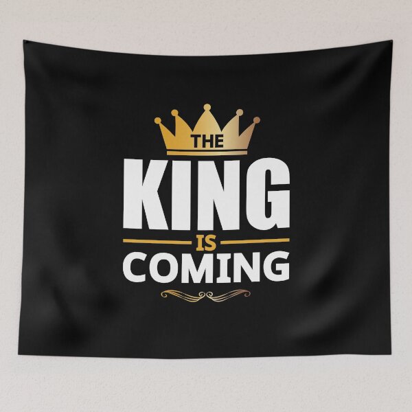 Item preview, The King Is Coming Jesus hoodie | king is coming hoodie | Christian hoodie designed and sold by mvernondesigns.