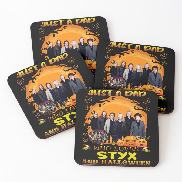 Item preview, Just A Dad Who Loves STYX And Halloween designed and sold by SamanthaRich33.