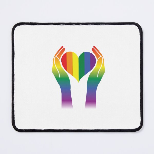 Item preview, 'Hands and Heart' (White) designed and sold by The Button Gal.