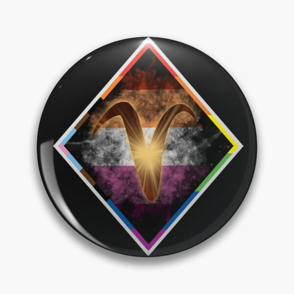 Item preview, Aries Lesbian Pride Design 2022 designed and sold by Stickered Identity.