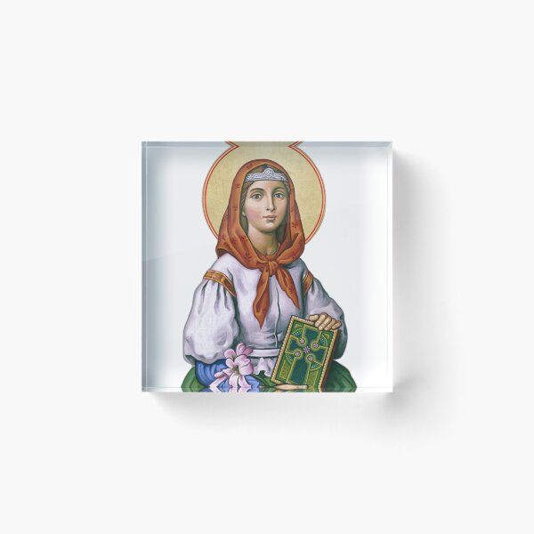 Item preview, Saint Dymphna designed and sold by fograt.
