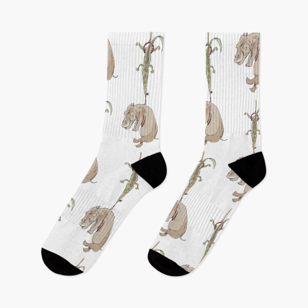 Item preview, I Got You: alligator and hippo designed and sold by ebrawne.