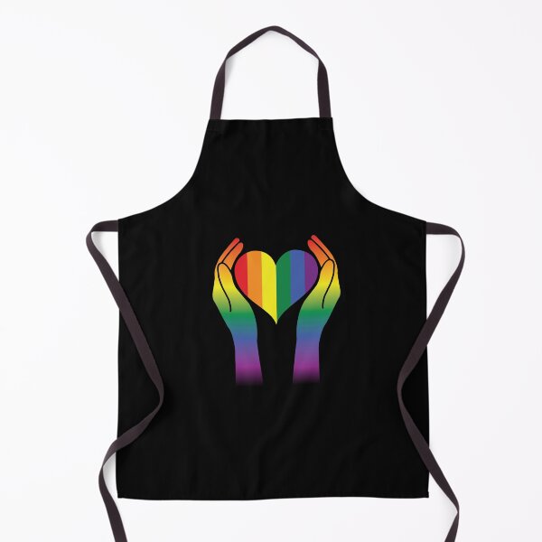 Item preview, 'Hands and Heart' (Black) designed and sold by The Button Gal.