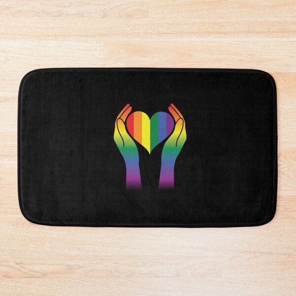 Item preview, 'Hands and Heart' (Black) designed and sold by The Button Gal.