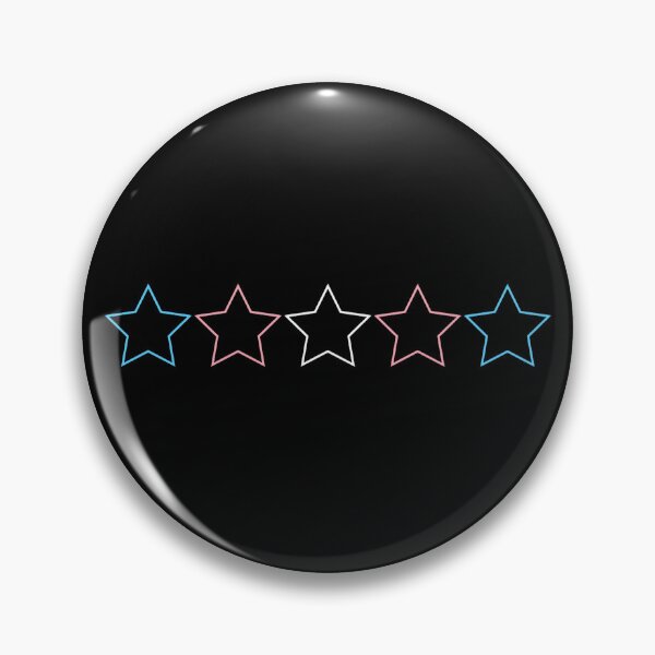 Item preview, Subtle Trans Pride Stars designed and sold by ZhetWai.