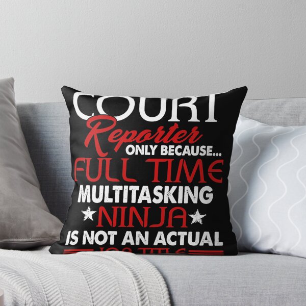 Item preview, Court Reporter Is Not An Actual Job Title designed and sold by UnknownArtistt.