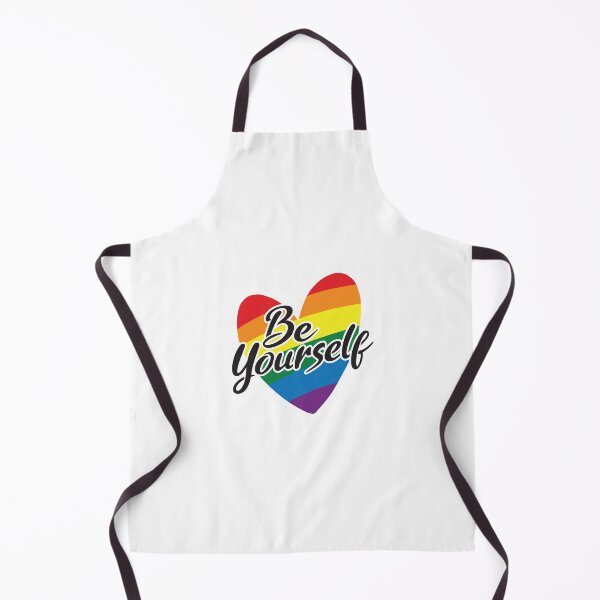Item preview, 'Be Yourself' (White) designed and sold by The Button Gal.