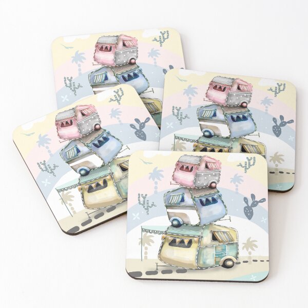 Item preview, Vintage Caravans designed and sold by Karin Taylor.