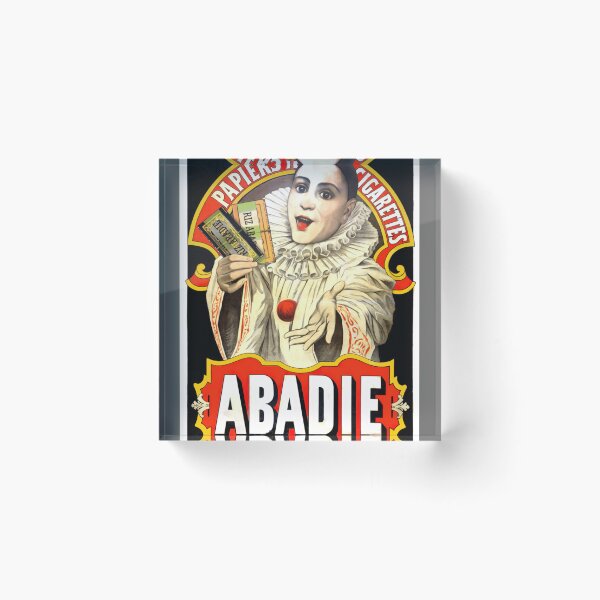 Item preview, Abadie, Papiers a Cigarettes, c. 1895, Advertising Poster Classic designed and sold by GiuliofMariani.
