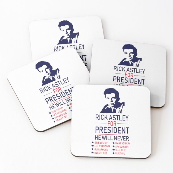 Item preview, Astley For President Funny Meme Joke   designed and sold by IllustrationSh.