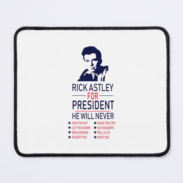 Item preview, Astley For President Funny Meme Joke   designed and sold by IllustrationSh.
