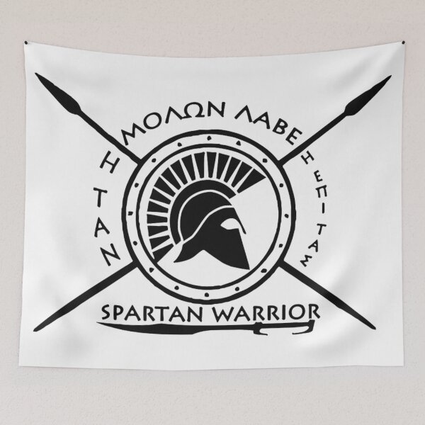 Item preview, Spartan warrior - Molon lave and come back with your shield or on it designed and sold by augustinet.