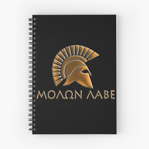 Item preview, Molon lave-Spartan warrior-lithos font designed and sold by augustinet.