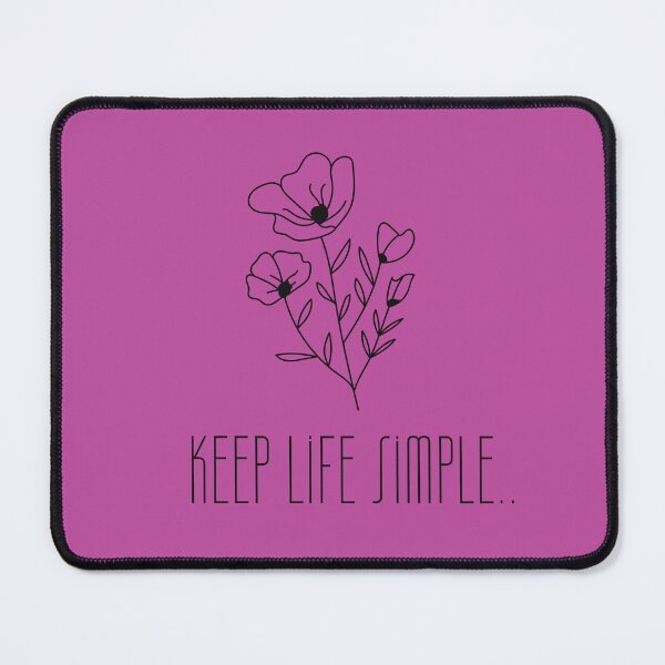 Item preview, KEEP LIFE SIMPLE designed and sold by time-to-relax.