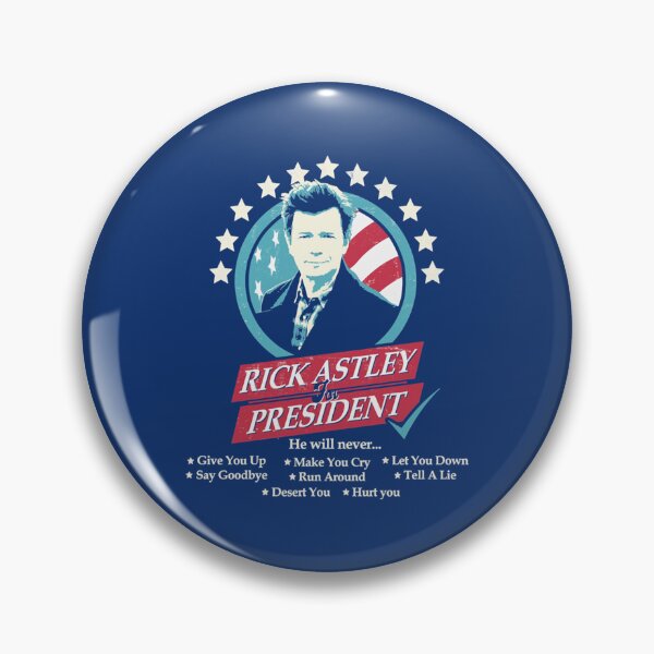 Artikelvorschau, Lover Gift Rick Astley For President Halloween entworfen und verkauft von IllustrationSh.