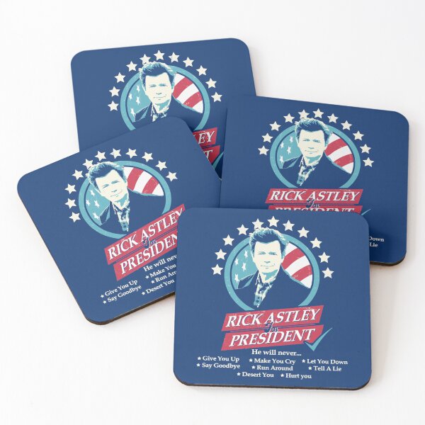 Item preview, Lover Gift Rick Astley For President Halloween   designed and sold by IllustrationSh.