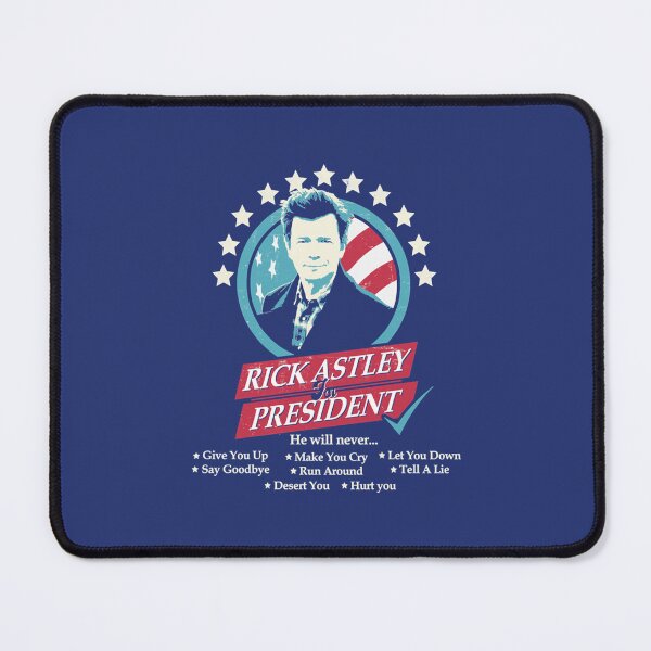 Item preview, Lover Gift Rick Astley For President Halloween designed and sold by IllustrationSh.