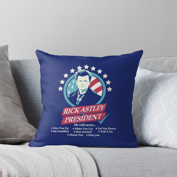 Aperçu de l'œuvre Lover Gift Rick Astley For President Halloween créée et vendue par IllustrationSh.