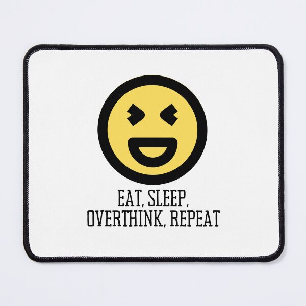Item preview, Eat Sleep Overthink Repeat designed and sold by BookOfE.