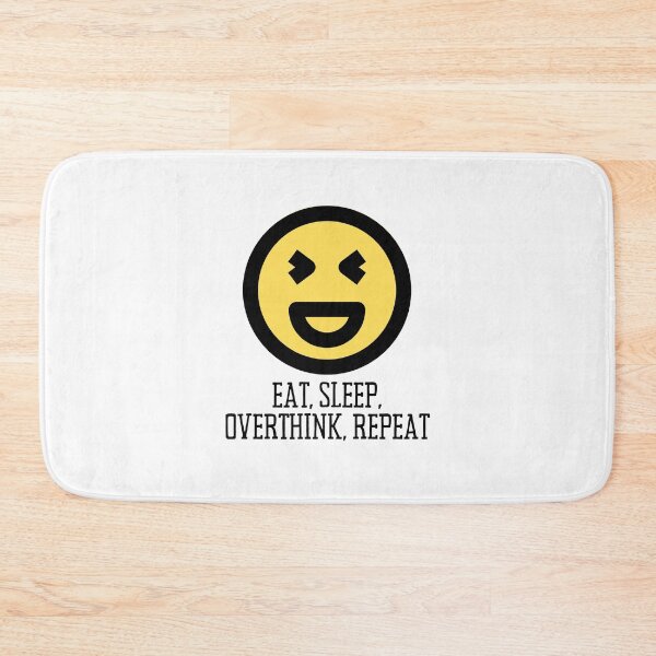 Item preview, Eat Sleep Overthink Repeat designed and sold by BookOfE.