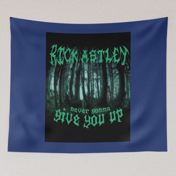 Item preview, Never Gonna Give You Up - Rick Astley   designed and sold by IllustrationSh.