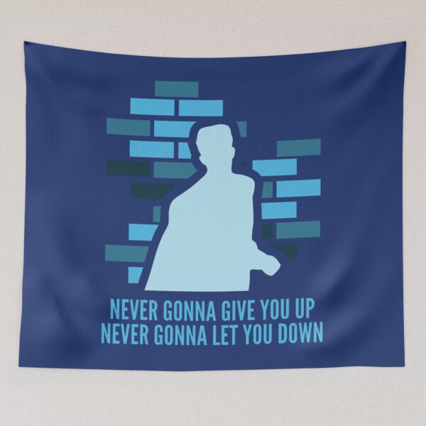 Item preview, Never Gonna Give You Up designed and sold by IllustrationSh.